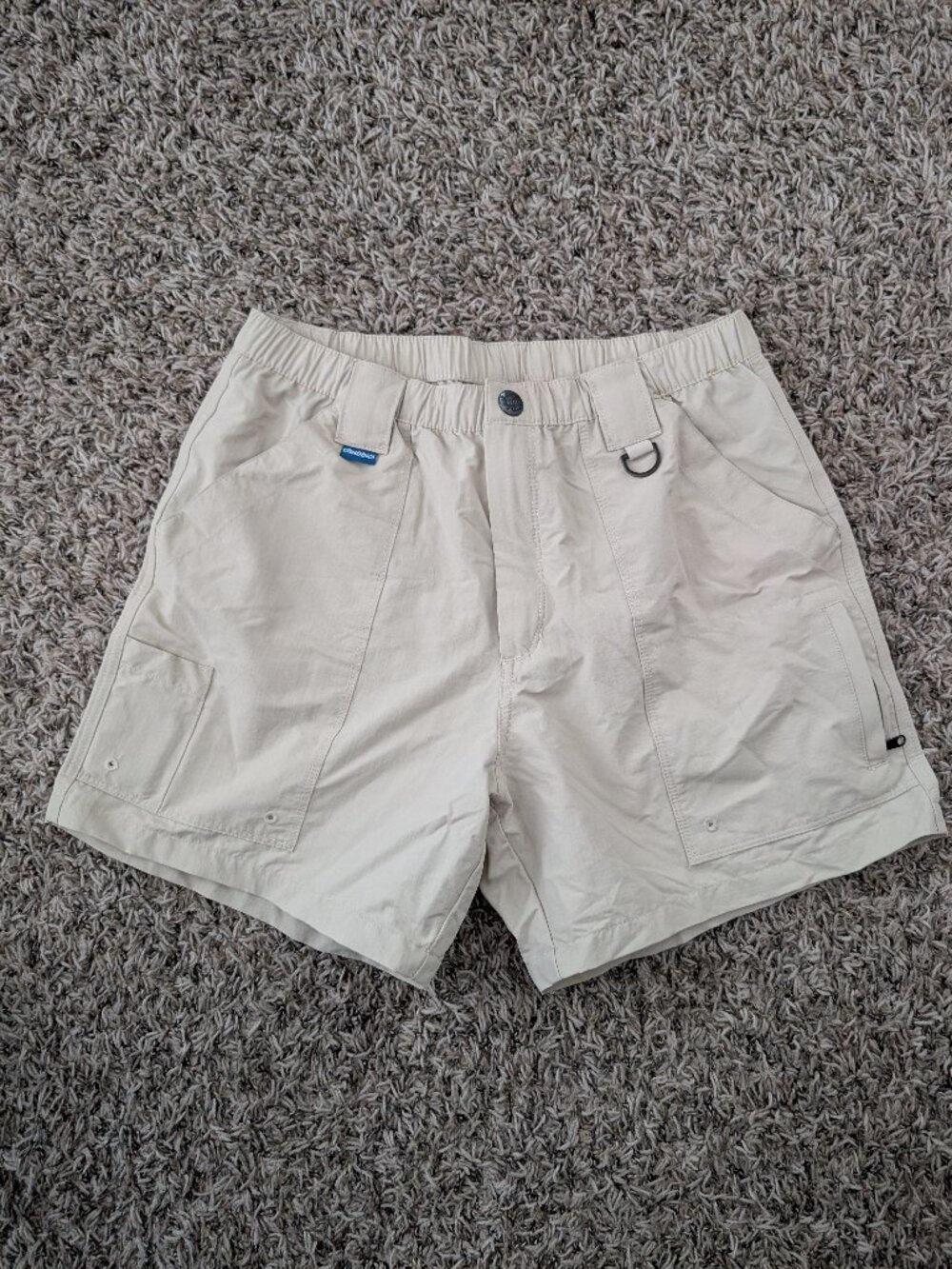 Chubbies Men's Dry-Flys Fishing Shorts - 5.5 Inseam - Tan - Medium